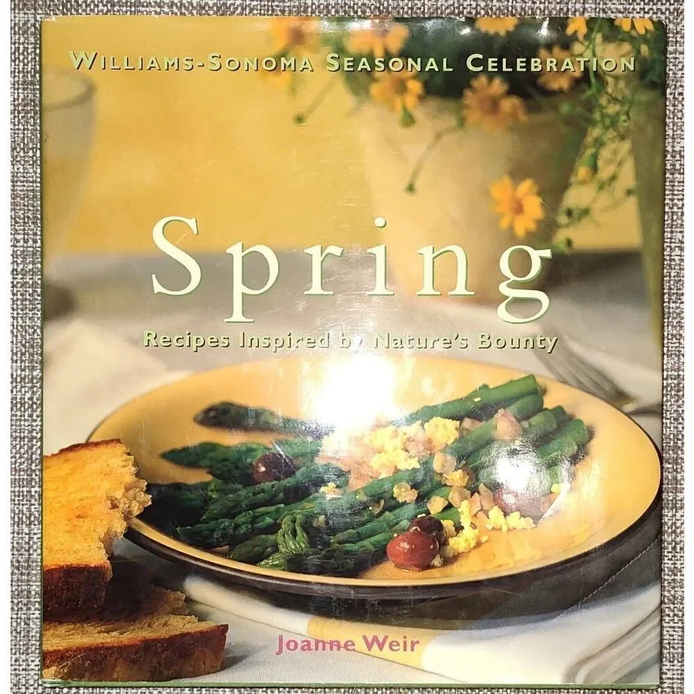 Lot of 3 RECIPES INSPIRED BY NATURE'S BOUNTY Williams Sonoma 1997